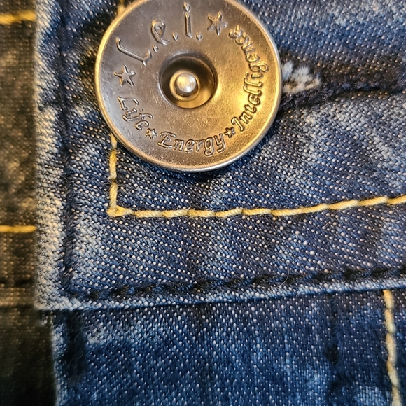 L.e.i Ashley Trouble junior denim skirt - Picture 6 of 6